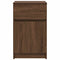 vidaXL Bedside Cabinet Brown Oak 39x35x65 cm Engineered Wood