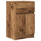 vidaXL Bedside Cabinet Old Wood 39x35x65 cm Engineered Wood