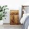 vidaXL Bedside Cabinet Old Wood 39x35x65 cm Engineered Wood