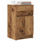 vidaXL Bedside Cabinet Old Wood 39x35x65 cm Engineered Wood