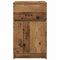 vidaXL Bedside Cabinet Old Wood 39x35x65 cm Engineered Wood