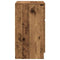 vidaXL Bedside Cabinets 2 pcs Old Wood 39x35x65 cm Engineered Wood