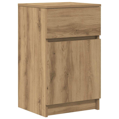 vidaXL Bedside Cabinets 2 pcs Artisan Oak 39x35x65 cm Engineered Wood