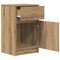 vidaXL Bedside Cabinets 2 pcs Artisan Oak 39x35x65 cm Engineered Wood