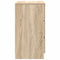 vidaXL Bedside Cabinet with 3 Drawers Sonoma Oak 39x35x65 cm
