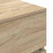 vidaXL Bedside Cabinet with 3 Drawers Sonoma Oak 39x35x65 cm