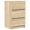vidaXL Bedside Cabinets with 3 Drawers 2 pcs Sonoma Oak 39x35x65 cm