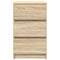 vidaXL Bedside Cabinets with 3 Drawers 2 pcs Sonoma Oak 39x35x65 cm