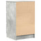 vidaXL Bedside Cabinets with 3 Drawers 2 pcs Concrete Grey 39x35x65 cm