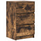 vidaXL Bedside Cabinets with 3 Drawers 2 pcs Smoked Oak 39x35x65 cm