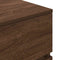 vidaXL Bedside Cabinets with 3 Drawers 2 pcs Brown Oak 39x35x65 cm