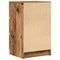 vidaXL Bedside Cabinet with 3 Drawers Old Wood 39x35x65 cm