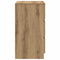 vidaXL Bedside Cabinet with 3 Drawers Artisan Oak 39x35x65 cm