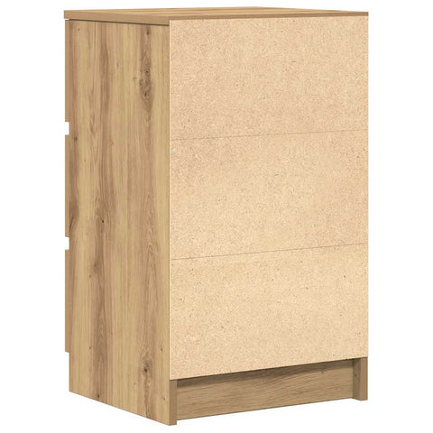 vidaXL Bedside Cabinets with 3 Drawers 2 pcs Artisan Oak 39x35x65 cm