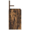 vidaXL Bedside Cabinets with 2 Drawers 2 pcs Smoked Oak 38x34x80 cm