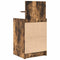 vidaXL Bedside Cabinets with 2 Drawers 2 pcs Smoked Oak 38x34x80 cm
