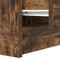 vidaXL Bedside Cabinets with 2 Drawers 2 pcs Smoked Oak 38x34x80 cm