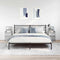 vidaXL Bedside Cabinets with 2 Drawers 2 pcs Grey Sonoma 38x34x80 cm