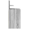 vidaXL Bedside Cabinets with 2 Drawers 2 pcs Grey Sonoma 38x34x80 cm