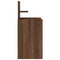 vidaXL Bedside Cabinets with 2 Drawers 2 pcs Brown Oak 38x34x80 cm