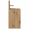 vidaXL Bedside Cabinet with 2 Drawers Artisan Oak 38x34x80 cm
