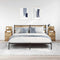 vidaXL Bedside Cabinets with 2 Drawers 2 pcs Artisan Oak 38x34x80 cm