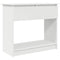 vidaXL Console Table with Drawers White 85.5x38.5x74.5 cm