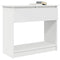 vidaXL Console Table with Drawers White 85.5x38.5x74.5 cm