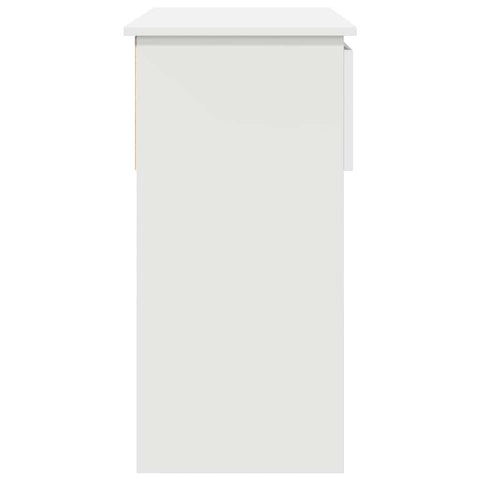 vidaXL Console Table with Drawers White 85.5x38.5x74.5 cm