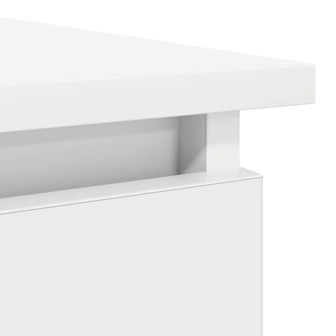 vidaXL Console Table with Drawers White 85.5x38.5x74.5 cm
