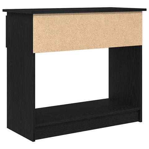 vidaXL Console Table with Drawers Black 85.5x38.5x74.5 cm