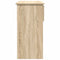 vidaXL Console Table with Drawers Sonoma Oak 85.5x38.5x74.5 cm