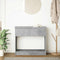 vidaXL Console Table with Drawers Concrete Grey 85.5x38.5x74.5 cm