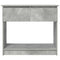 vidaXL Console Table with Drawers Concrete Grey 85.5x38.5x74.5 cm