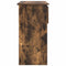 vidaXL Console Table with Drawers Smoked Oak 85.5x38.5x74.5 cm