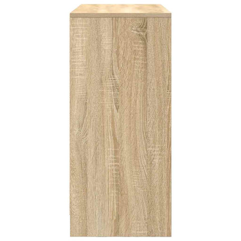 vidaXL Sideboard with Drawer Sonoma Oak 80x34x76 cm Engineered Wood