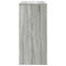 vidaXL Sideboard with Drawer Grey Sonoma 80x34x76 cm Engineered Wood