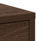 vidaXL Sideboard with Drawer Brown Oak 80x34x76 cm Engineered Wood