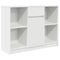 vidaXL Sideboard with Drawer White 101x35x76 cm Engineered Wood