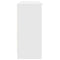 vidaXL Sideboard with Drawer White 101x35x76 cm Engineered Wood