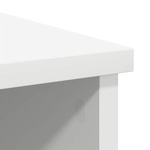vidaXL Sideboard with Drawer White 101x35x76 cm Engineered Wood