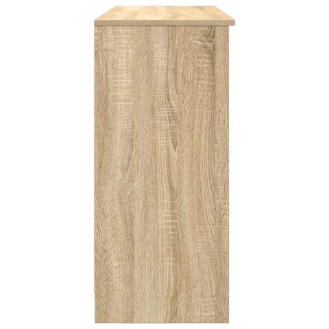 vidaXL Sideboard with Drawer Sonoma Oak 101x35x76 cm Engineered Wood