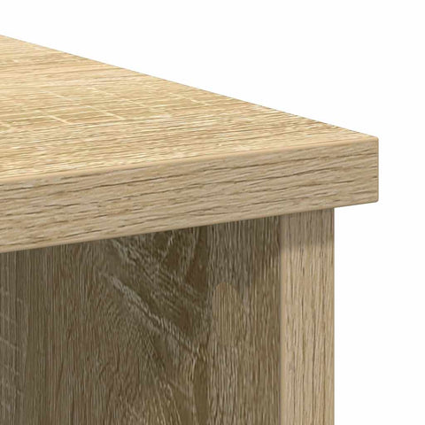 vidaXL Sideboard with Drawer Sonoma Oak 101x35x76 cm Engineered Wood