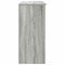 vidaXL Sideboard with Drawer Grey Sonoma 101x35x76 cm Engineered Wood