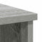 vidaXL Sideboard with Drawer Grey Sonoma 101x35x76 cm Engineered Wood