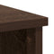 vidaXL Sideboard with Drawer Brown Oak 101x35x76 cm Engineered Wood