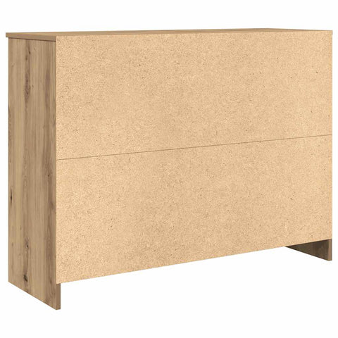 vidaXL Sideboard with Drawer Artisan Oak 101x35x76 cm Engineered Wood