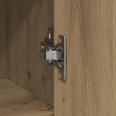 vidaXL Sideboard with Drawer Artisan Oak 101x35x76 cm Engineered Wood