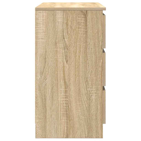 vidaXL Sideboard with Drawer Sonoma Oak 71x35x65 cm Engineered Wood