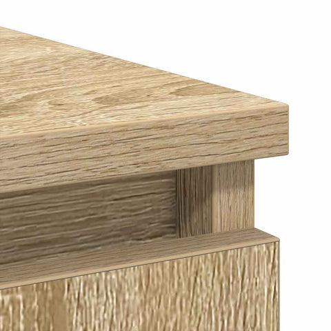 vidaXL Sideboard with Drawer Sonoma Oak 71x35x65 cm Engineered Wood